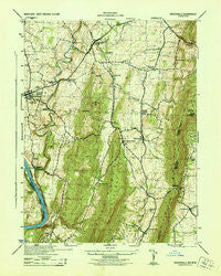 Keedysville Maryland Historical topographic map, 1:31680 scale, 7.5 X 7.5 Minute, Year 1944