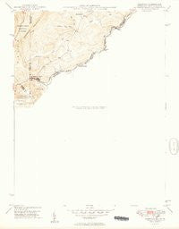 Kempton West Virginia Historical topographic map, 1:24000 scale, 7.5 X 7.5 Minute, Year 1949
