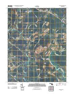 Kingston Maryland Historical topographic map, 1:24000 scale, 7.5 X 7.5 Minute, Year 2011