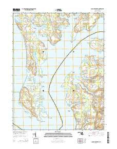 Langford Creek Maryland Historical topographic map, 1:24000 scale, 7.5 X 7.5 Minute, Year 2014