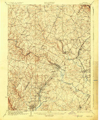Laurel Maryland Historical topographic map, 1:62500 scale, 15 X 15 Minute, Year 1926