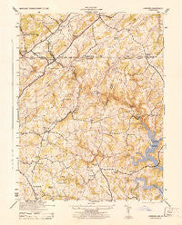 Lineboro Maryland Historical topographic map, 1:31680 scale, 7.5 X 7.5 Minute, Year 1944