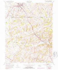 Littlestown Pennsylvania Historical topographic map, 1:24000 scale, 7.5 X 7.5 Minute, Year 1953