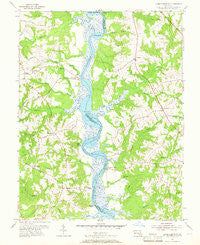 Lower Marlboro Maryland Historical topographic map, 1:24000 scale, 7.5 X 7.5 Minute, Year 1953