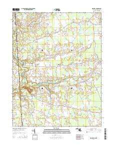 Marydel Maryland Historical topographic map, 1:24000 scale, 7.5 X 7.5 Minute, Year 2014