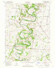 Mason-Dixon Pennsylvania Historical topographic map, 1:24000 scale, 7.5 X 7.5 Minute, Year 1953