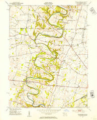 Mason-Dixon Pennsylvania Historical topographic map, 1:24000 scale, 7.5 X 7.5 Minute, Year 1953