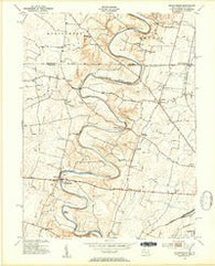 Mason-Dixon Pennsylvania Historical topographic map, 1:24000 scale, 7.5 X 7.5 Minute, Year 1953