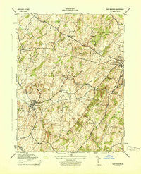 New Windsor Maryland Historical topographic map, 1:31680 scale, 7.5 X 7.5 Minute, Year 1944