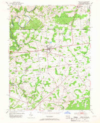 Rising Sun Maryland Historical topographic map, 1:24000 scale, 7.5 X 7.5 Minute, Year 1953