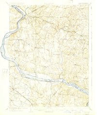 Seneca Maryland Historical topographic map, 1:62500 scale, 15 X 15 Minute, Year 1908