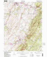 Smithsburg Maryland Historical topographic map, 1:24000 scale, 7.5 X 7.5 Minute, Year 1994