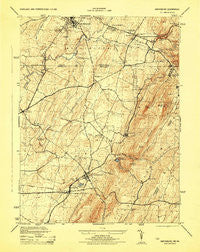 Smithsburg Maryland Historical topographic map, 1:31680 scale, 7.5 X 7.5 Minute, Year 1944