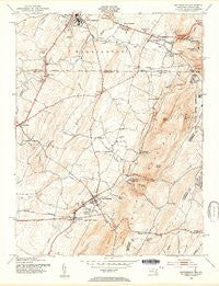 Smithsburg Maryland Historical topographic map, 1:24000 scale, 7.5 X 7.5 Minute, Year 1953