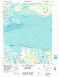 St. Clements Island Maryland Historical topographic map, 1:24000 scale, 7.5 X 7.5 Minute, Year 1968