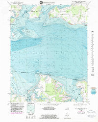 St. Clements Island Maryland Historical topographic map, 1:24000 scale, 7.5 X 7.5 Minute, Year 1968