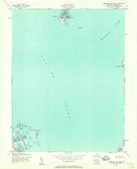 Terrapin Sand Point Maryland Historical topographic map, 1:24000 scale, 7.5 X 7.5 Minute, Year 1942
