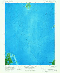 Terrapin Sand Point Maryland Historical topographic map, 1:24000 scale, 7.5 X 7.5 Minute, Year 1973