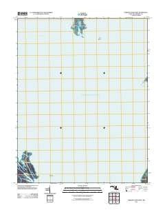 Terrapin Sand Point Maryland Historical topographic map, 1:24000 scale, 7.5 X 7.5 Minute, Year 2011