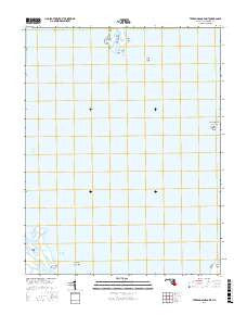 Terrapin Sand Point Maryland Current topographic map, 1:24000 scale, 7.5 X 7.5 Minute, Year 2017