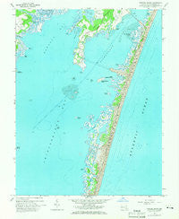 Tingles Island Maryland Historical topographic map, 1:24000 scale, 7.5 X 7.5 Minute, Year 1964