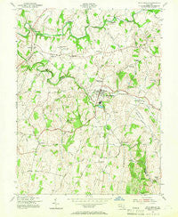Union Bridge Maryland Historical topographic map, 1:24000 scale, 7.5 X 7.5 Minute, Year 1953