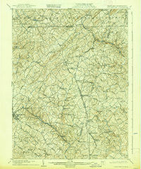 Westminster Maryland Historical topographic map, 1:62500 scale, 15 X 15 Minute, Year 1905
