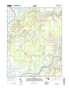 Wetipquin Maryland Historical topographic map, 1:24000 scale, 7.5 X 7.5 Minute, Year 2014