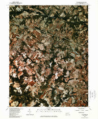 Woodbine Maryland Historical topographic map, 1:24000 scale, 7.5 X 7.5 Minute, Year 1981