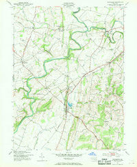 Woodsboro Maryland Historical topographic map, 1:24000 scale, 7.5 X 7.5 Minute, Year 1953
