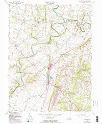 Woodsboro Maryland Historical topographic map, 1:24000 scale, 7.5 X 7.5 Minute, Year 1953
