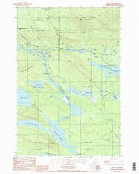 Abol Pond Maine Historical topographic map, 1:24000 scale, 7.5 X 7.5 Minute, Year 1988