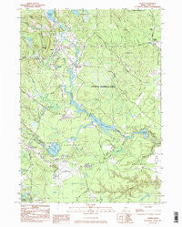 Alfred Maine Historical topographic map, 1:24000 scale, 7.5 X 7.5 Minute, Year 1983