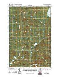 Allagash Pond Maine Historical topographic map, 1:24000 scale, 7.5 X 7.5 Minute, Year 2011