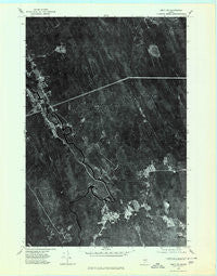 Amity SW Maine Historical topographic map, 1:24000 scale, 7.5 X 7.5 Minute, Year 1975