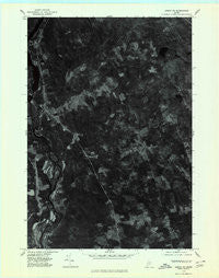 Anson NE Maine Historical topographic map, 1:24000 scale, 7.5 X 7.5 Minute, Year 1975