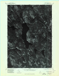 Anson NW Maine Historical topographic map, 1:24000 scale, 7.5 X 7.5 Minute, Year 1975