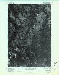 Ashland NE Maine Historical topographic map, 1:24000 scale, 7.5 X 7.5 Minute, Year 1975
