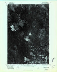 Ashland NW Maine Historical topographic map, 1:24000 scale, 7.5 X 7.5 Minute, Year 1975