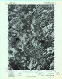 Bald Mountain Pond Maine Historical topographic map, 1:24000 scale, 7.5 X 7.5 Minute, Year 1977