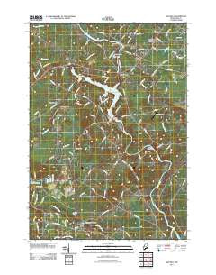 Bar Mills Maine Historical topographic map, 1:24000 scale, 7.5 X 7.5 Minute, Year 2011