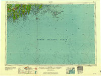 Bath Maine Historical topographic map, 1:250000 scale, 1 X 2 Degree, Year 1958