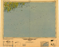 Bath Maine Historical topographic map, 1:250000 scale, 1 X 2 Degree, Year 1948