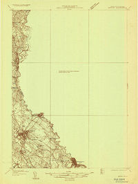 Berwick Maine Historical topographic map, 1:48000 scale, 15 X 15 Minute, Year 1933