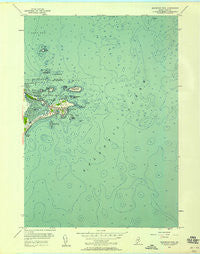 Biddeford Pool Maine Historical topographic map, 1:24000 scale, 7.5 X 7.5 Minute, Year 1956