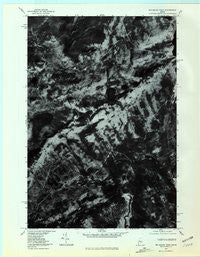 Big Squaw Pond Maine Historical topographic map, 1:24000 scale, 7.5 X 7.5 Minute, Year 1977