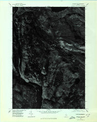 Bingham NW Maine Historical topographic map, 1:24000 scale, 7.5 X 7.5 Minute, Year 1975