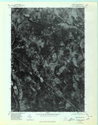 Bingham SE Maine Historical topographic map, 1:24000 scale, 7.5 X 7.5 Minute, Year 1975