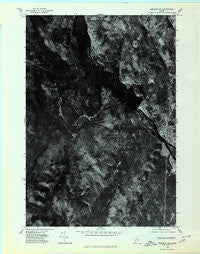 Bingham SW Maine Historical topographic map, 1:24000 scale, 7.5 X 7.5 Minute, Year 1975