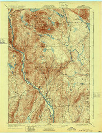 Bingham Maine Historical topographic map, 1:62500 scale, 15 X 15 Minute, Year 1905